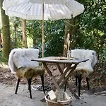 Unieke Yurt In Het Bos Met Jacuzzi En Sauna