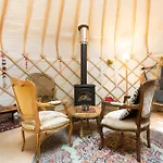 Unieke Yurt In Het Bos Met Jacuzzi En Sauna Luxury tent *
