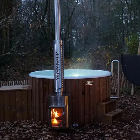 Unieke Yurt In Het Bos Met Jacuzzi En Sauna * Erp