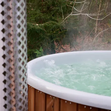 Unieke Yurt In Het Bos Met Jacuzzi En Sauna Luxuszelt *