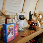 Unieke Yurt In Het Bos Met Jacuzzi En Sauna 어프