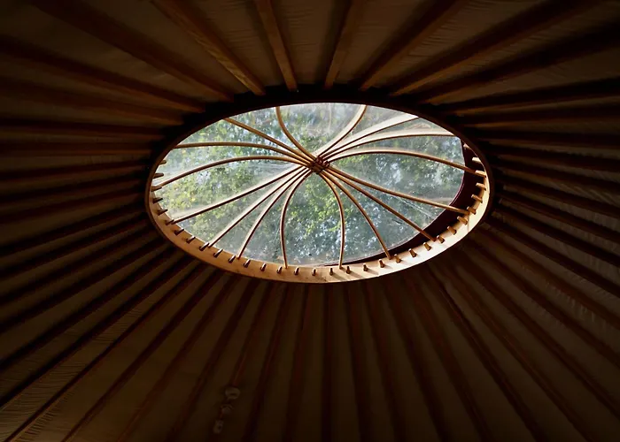 Unieke Yurt In Het Bos Met Jacuzzi En Sauna * Эрп